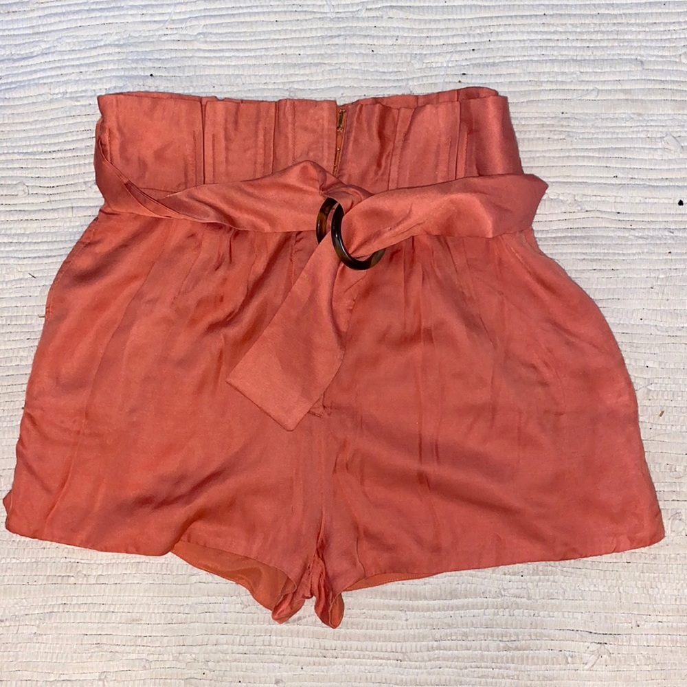 High- waisted shorts